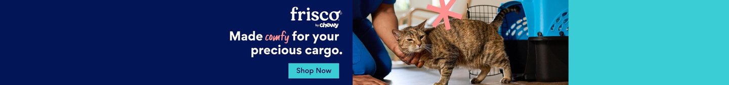 frisco by chewy. made comfy for your precious cargo