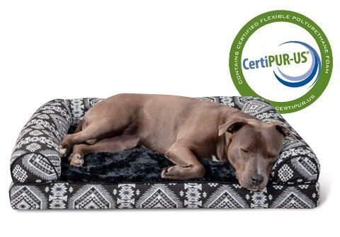 Contains certified flexible polyurethane foam