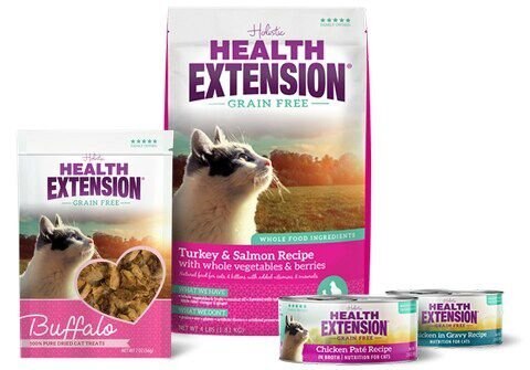 HEALTH EXTENSION Chicken Brown Rice Recipe Dry Cat Food 1 lb