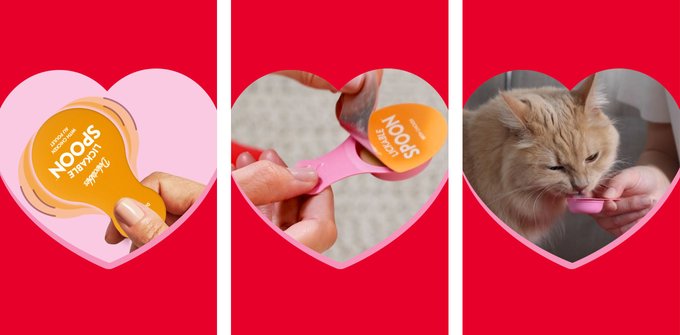 Hartz Delectables Lickable Spoon Variety Pack Handheld Creamy Cat Treats
