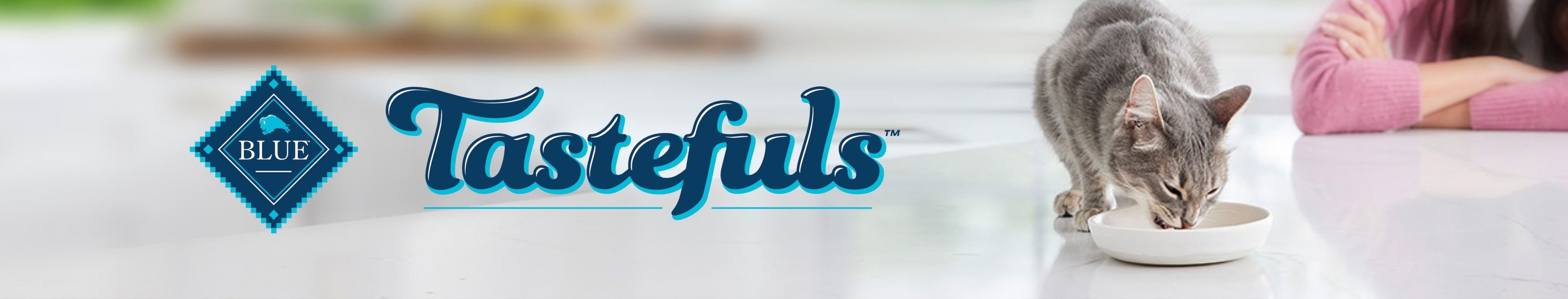 BLUE BUFFALO Tastefuls Adult Natural Purees Salmon Wet Cat Food, 3oz