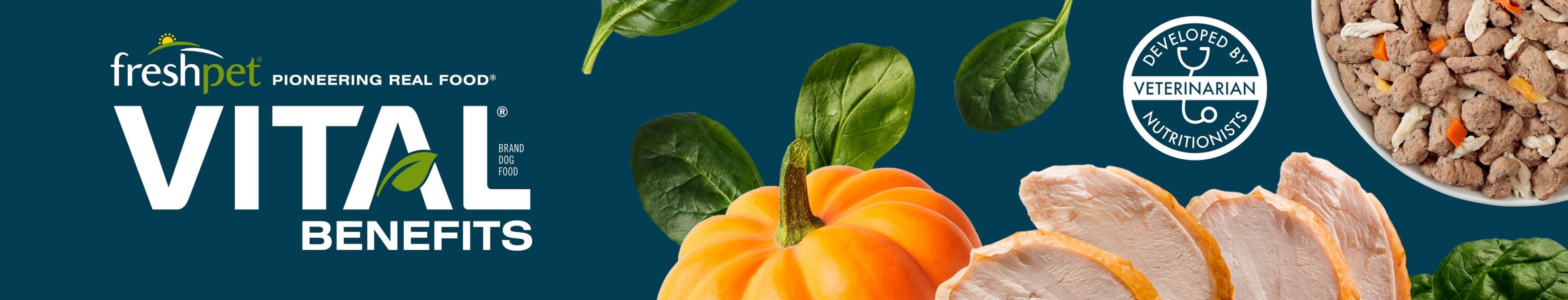 FRESHPET Vital Benefits Joint Health & Mobility Fresh Dog Food, 1.5lb