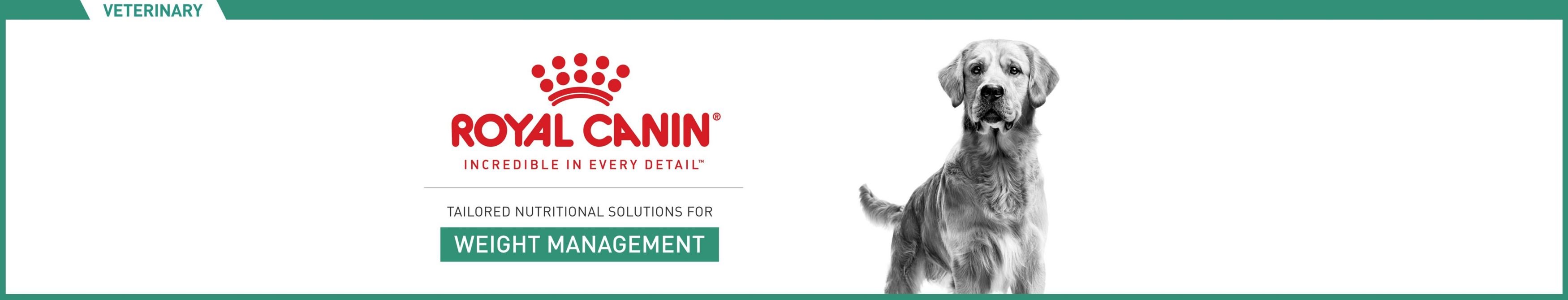 Royal Canin, incredible in every detail. Tailored nutritional solutions for weight management.