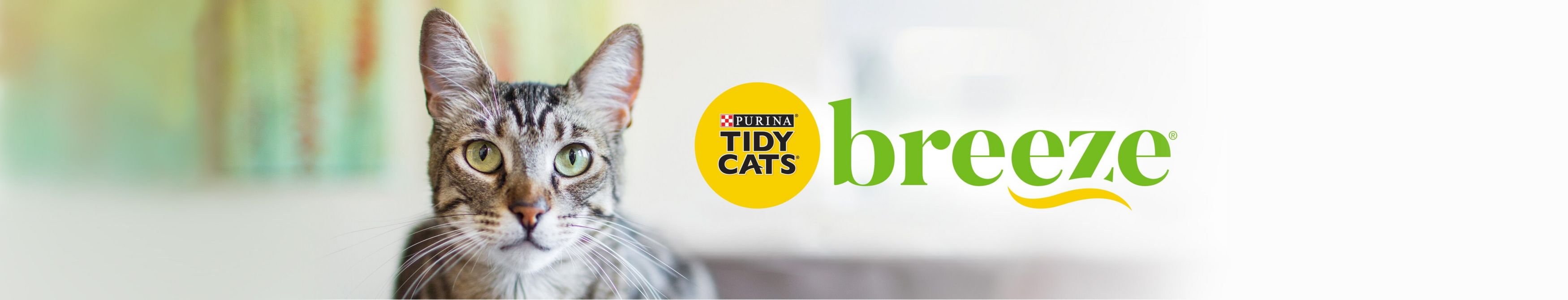 TIDY CATS Breeze Enhanced Active Clean Scent Litter Pellets & MultiCat