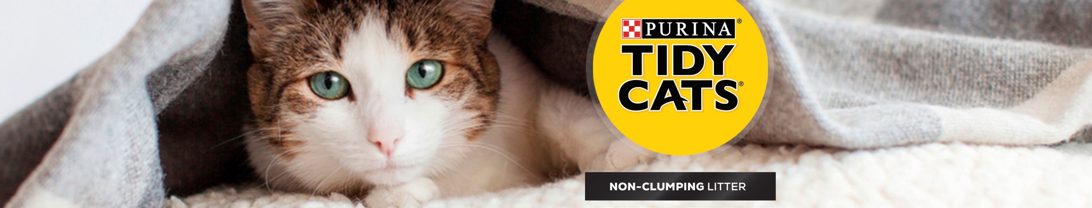 TIDY CATS Instant Action Unscented NonClumping Clay Cat Litter, 40lb