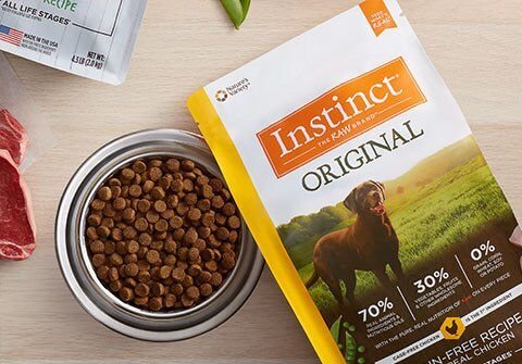 Instinct original grain free dog food best sale