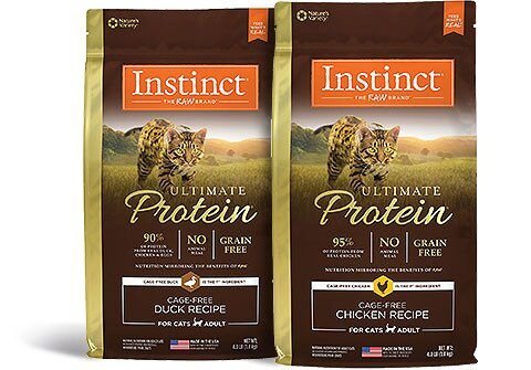 INSTINCT Ultimate Protein Cage Free Chicken Recipe Grain Free Dry Cat Food 4 lb bag Chewy