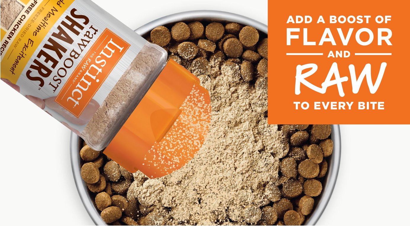INSTINCT Raw Boost Shakers Chicken Recipe Digestive Health GrainFree