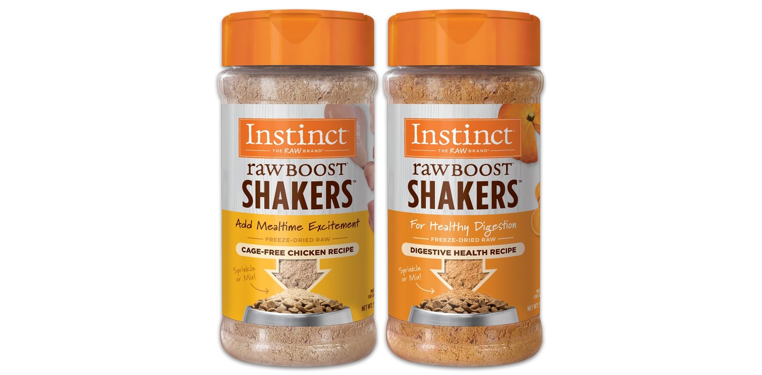 INSTINCT Raw Boost Shakers Chicken Recipe Digestive Health GrainFree