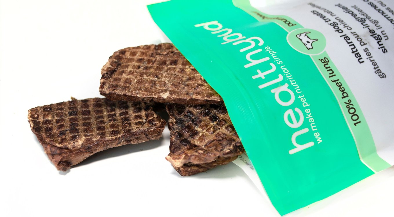 Healthybud Beef Lung High-Value Single Ingredient Dog Treats