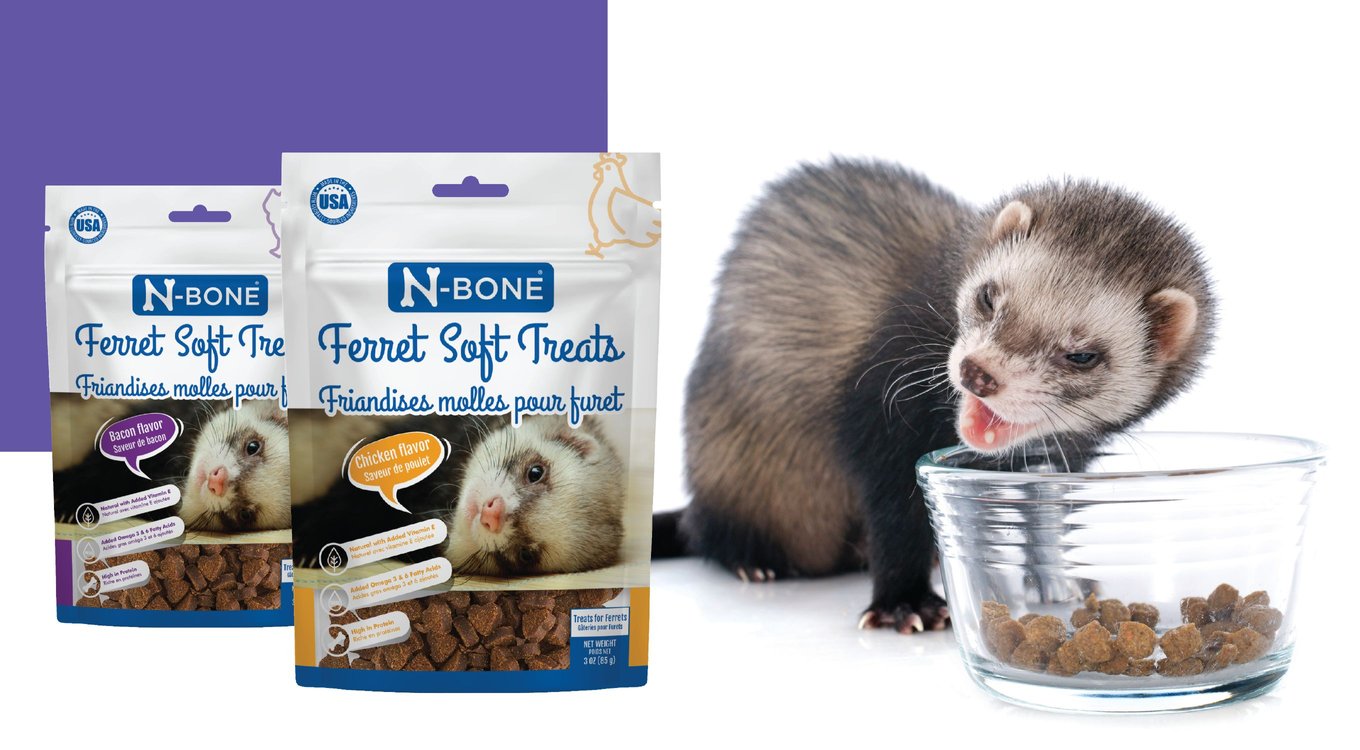 N-Bone Bacon Flavor Grain-Free Soft Ferret Treats