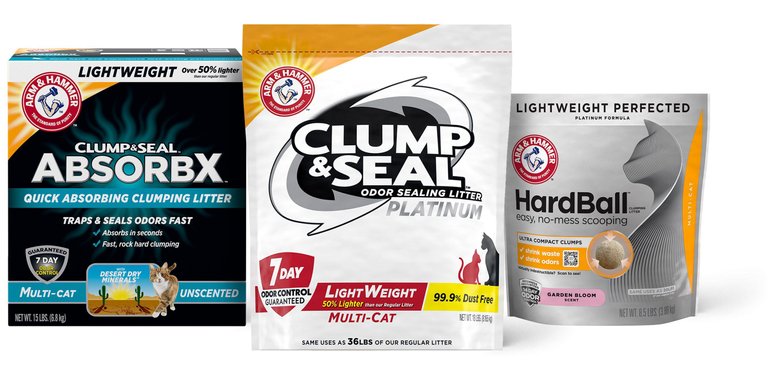 ARM HAMMER LITTER Clump Seal Lightweight Scented Clumping Cat Litter 18 lb bag Chewy