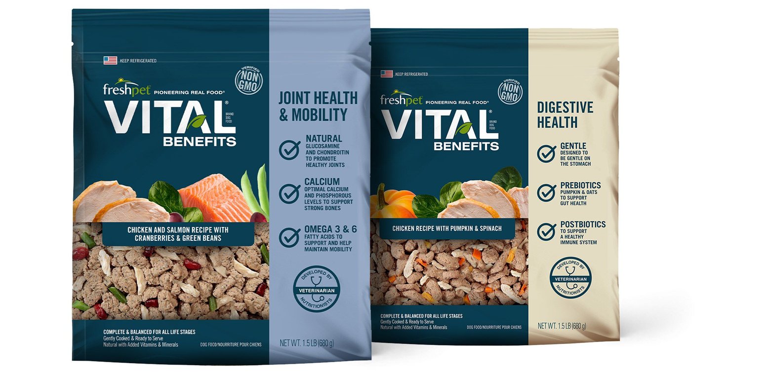 FRESHPET Vital Benefits Joint Health & Mobility Fresh Dog Food, 1.5lb