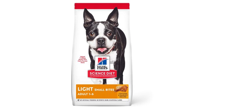 HILL S SCIENCE DIET Adult Light Small Bites with Chicken Meal Barley Dry Dog Food 15 lb bag Chewy