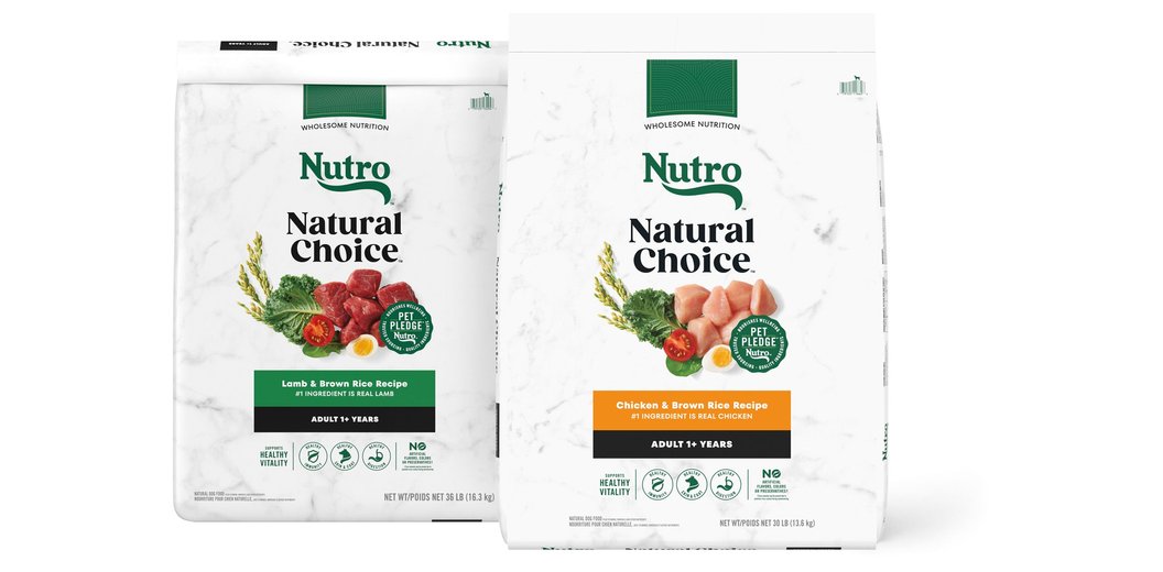 Nutro Natural Choice Senior Chicken & Brown Rice Recipe Dry Dog Food