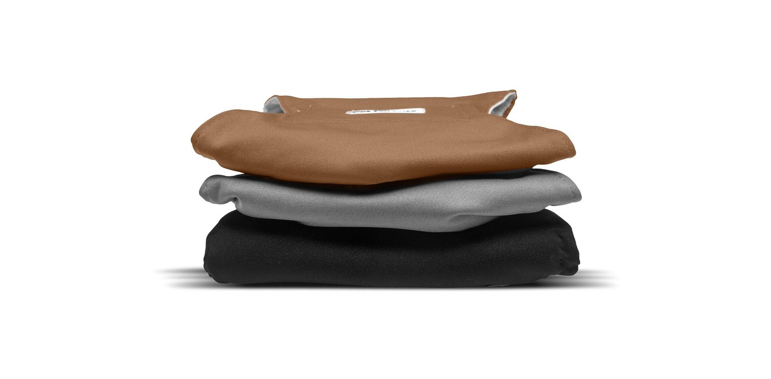 PET PARENTS Belly Band Washable Male Dog Wrap + Extendrs, Black, X