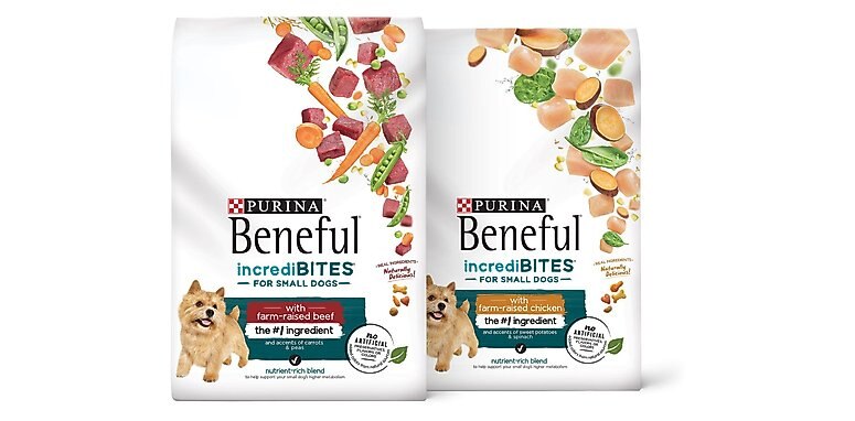 Purina Beneful IncrediBites with Farm-Raised Beef Small Breed Dry Dog Food