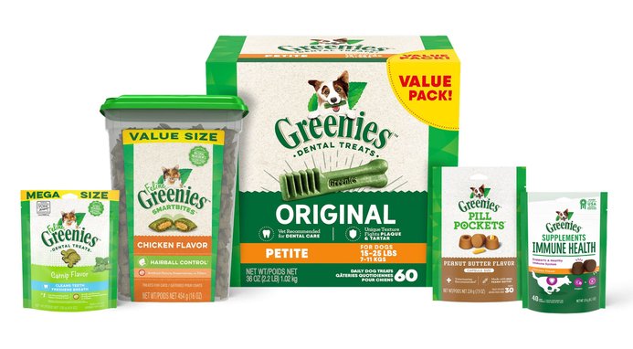 Aging care greenies 2025