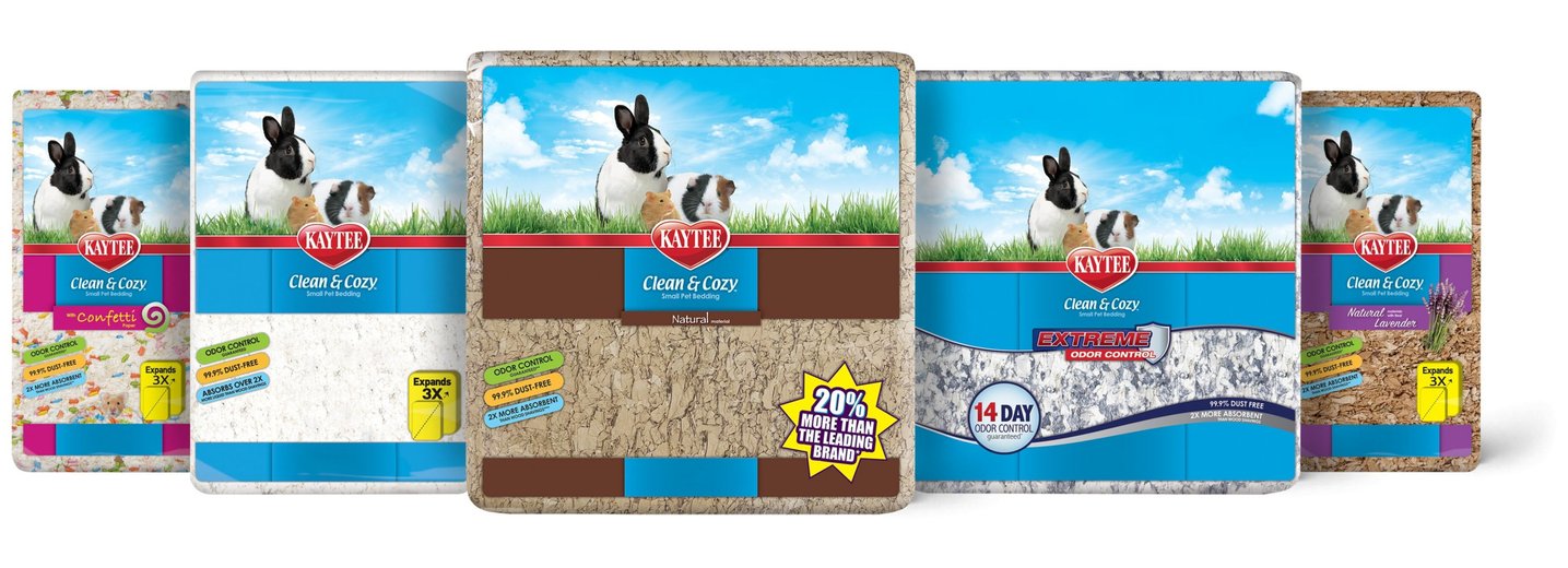 KAYTEE Clean Cozy Extreme Odor Control Small Animal Bedding 130 L Chewy