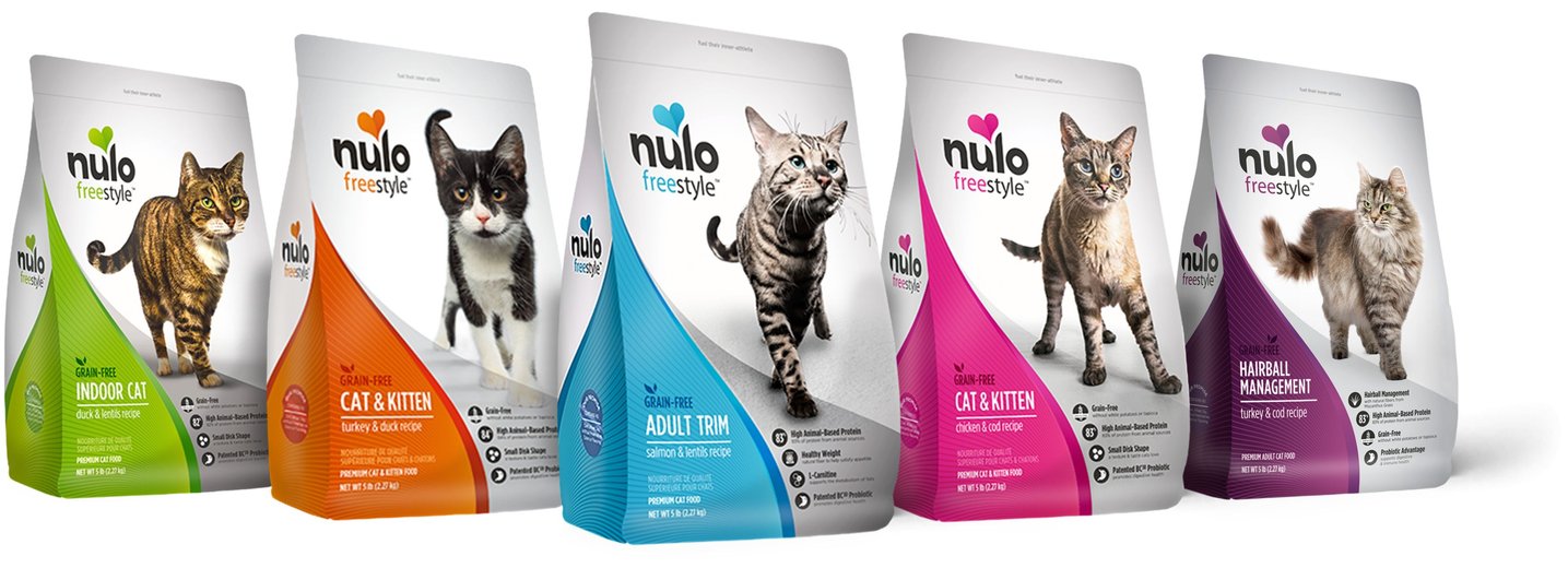 NULO Freestyle Hairball Management Turkey Cod Recipe Grain Free