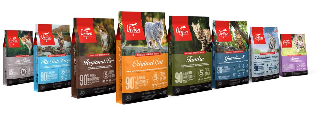 ORIJEN Fit & Trim Grain-Free Dry Cat Food, 12-lb bag - Chewy.com