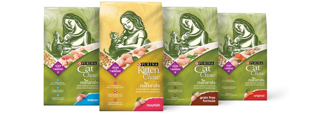 CAT CHOW Naturals Grain Free with Real Chicken Dry Cat Food 3.15