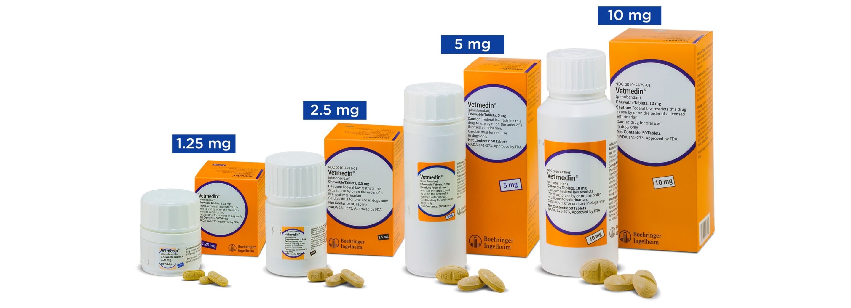 VETMEDIN (pimobendan) Chewable Tablets for Dogs, 50 tablets, 5mg Easy Refills Chewy Rx