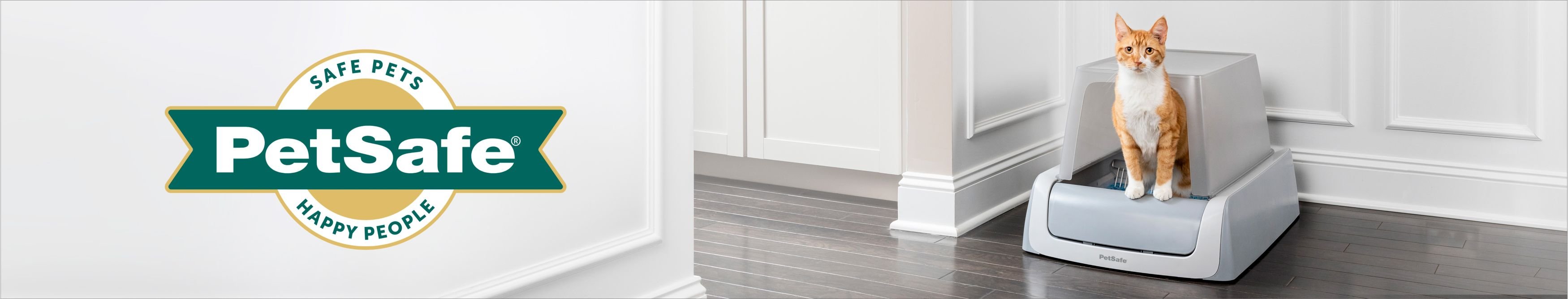 PETSAFE ScoopFree Crystal Pro SelfCleaning Cat Litter Box, Front Entry