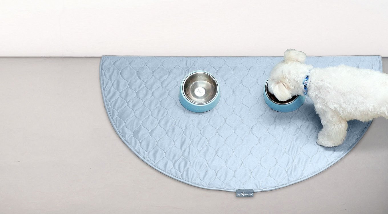 PAW INSPIRED Round Whelping Washable Dog Pee Pads, 2 count, 48in