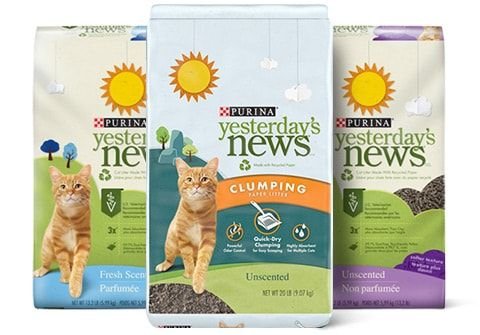 Old news cat litter best sale