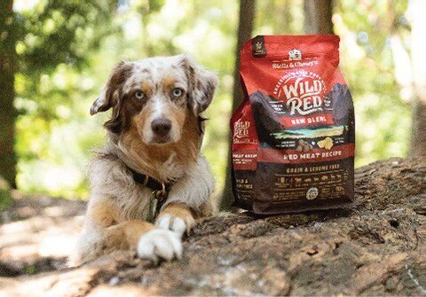 Stella & Chewy's Superblends Raw Coated Wholesome Grains Grass Fed Beef & Beef Liver & Lamb Recipe With Superfoods 3.5- Lb