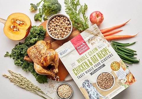 The Honest Kitchen Food Clusters Whole Grain Chicken & Oat Recipe Puppy Blend Dog Food