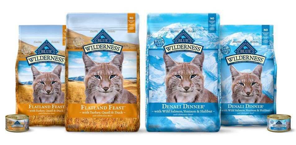 BLUE BUFFALO Wilderness Turkey Grain Free Canned Cat Food 5.5 oz