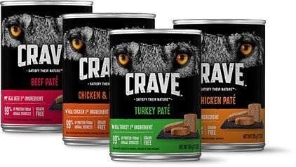 CRAVE High Protein Beef Adult Grain Free Dry Dog Food 22 lb bag