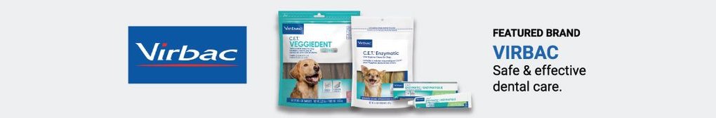 Featured Brand Virbac. Safe and effective dental care.