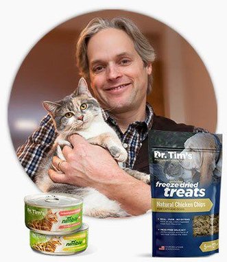 DR. TIM S Chase All Life Stages Formula Dry Cat Food 5 lb bag