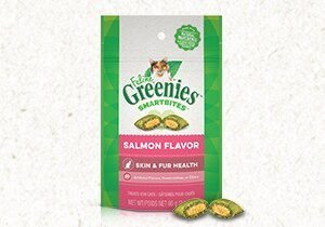 GREENIES Feline SmartBites Healthy Skin Fur Natural Salmon