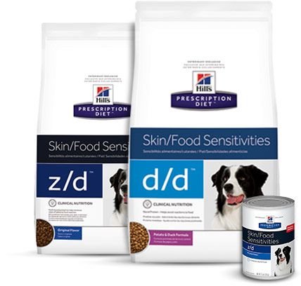 Hill's Prescription Diet z/d Low Fat Hydrolyzed Soy Recipe Food Sensitivities Dry Dog Food