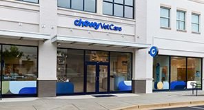The exterior of Chewy Vet Care Perimeter