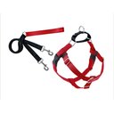 2 Hounds Design Freedom No Pull Nylon Dog Harness & Leash, Red, Large: 28 to 32-in chest, 1-in wide
