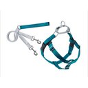 2 Hounds Design Freedom No Pull Nylon Dog Harness & Leash, Teal, Medium: 22 to 28-in chest, 5/8-in wide