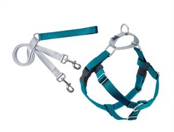 2 Hounds Design Freedom No Pull Nylon Dog Harness & Leash, Teal, Small: 18 to 24-in chest, 5/8-in wide slide 1 of 3