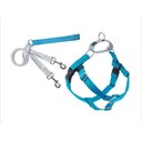 2 Hounds Design Freedom No Pull Nylon Dog Harness & Leash, Turquoise, Medium: 22 to 28-in chest, 1-in wide