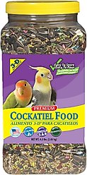 3-D Cockatiel Food, 4.5-lb jar