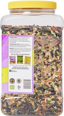 Show full view: 3-D Cockatiel Food, 4.5-lb jar slide 2 of 9