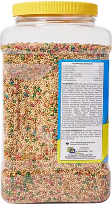 Show full view: 3-D Parakeet Food, 5-lb jar slide 2 of 8