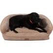 Show in main carousel: 3 Dog Pet Supply Easy Wash Tweed Shearling Memory Foam Dog Bed, Large slide 2 of 3