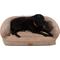Show in main carousel: 3 Dog Pet Supply Easy Wash Tweed Shearling Memory Foam Dog Bed, Medium slide 2 of 3