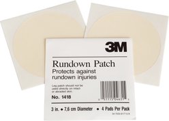3M Rundown Patch Horse Bandage, 3-in, 4 count