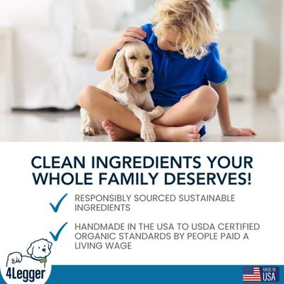 Show full view: 4-Legger Organic Hypo-Allergenic Unscented Aloe Dog Shampoo, 16-fl oz bottle slide 7 of 10